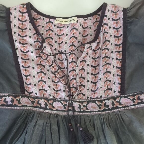 Ulla Johnson Dawn Cotton Blouse Size 2 - Picture 4 of 10